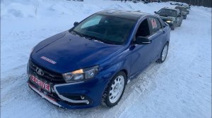 Lada Vesta Sport на гонках - Инструктор RS Events подскажет