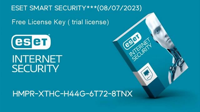 ESET NOD32 ANTIVIRUS Free Trial License activation key for 30 days | July 08, 2023 смотреть онлайн
