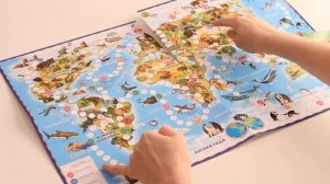 Игра-ходилка "Животный мир Земли", издательство "Геодом"