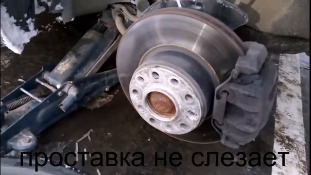 BMW E34 снятие больших колес смотреть онлайн