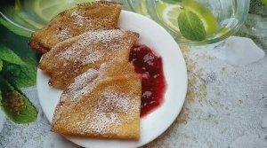 блинчики ажурные заварные на молоке