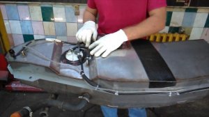 Топливный Бак Паджеро 3,4 . Нержавейка. Производства Беларусь.