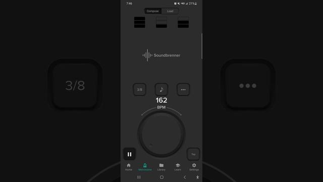 54 bpm 3/8 metronome drum смотреть онлайн