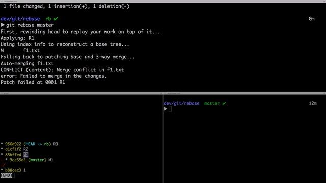 지옥에서 온 Git - Rebase 3/3 смотреть онлайн