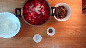 Лечо с опятами