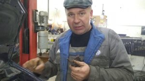Люфт механизма выбора передач,замена пластикового кубика на КПП F23 Opel Zafira A