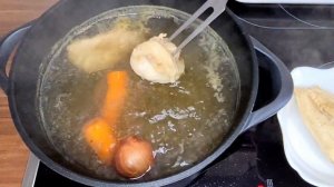 КУРИНЫЙ СУП С КЛЁЦКАМИ/ Первое блюдо/ суп с галушками и овощами/ Кухня Ирины!