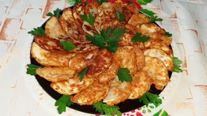 Кабачки в сырном кляре