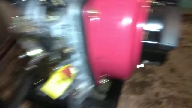 Тяжёлый дизельный мотоблок.