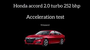 Honda accord Vs Nissan Altima Vs Toyota Camry Vs Kia Stinger top speed / 0-200 speed comparison