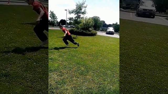 Frontflip devant l'école Hormidas-Gamelin