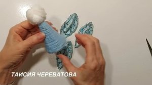 ЗАЛИВАЮ ЛОТОК ЯИЦ ГОРЯЧИМ КЛЕЕМ и ОБМАТЫВАЮ ГОЛУБЫМИ НИТКАМИ! КРАСОТА! DIY идеи.поделки - ДеньМатер