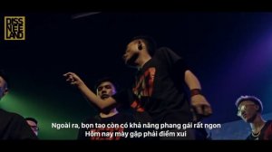 Phúc Du, Dvd vs RisM, Trí Dũng | DISSNEELAND 6 main event | Trận đấu rap 2v2 đầu tiên của Việt Nam