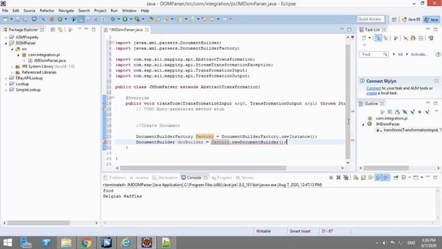 DOM PARSER FOR JAVA MAPPING IN SAP PI | Learn how to use DOM API for XML Parsing. смотреть онлайн