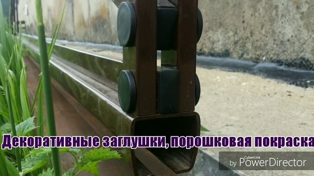 Сборные откатные ворота "B&G"model#1 смотреть онлайн