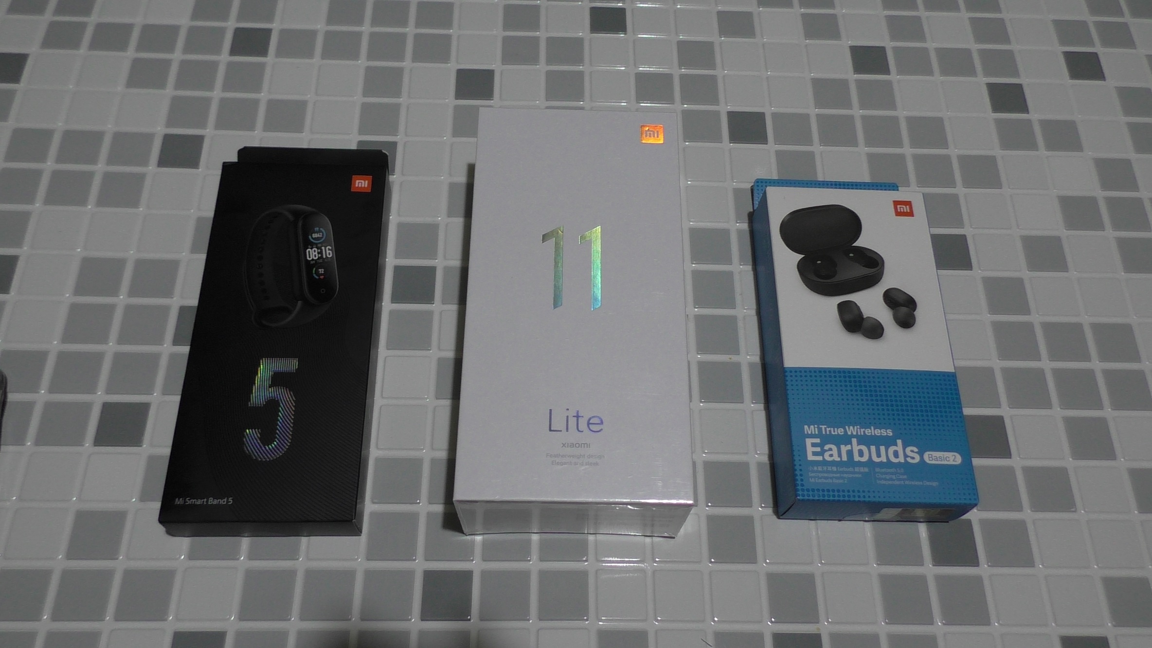 Xiaomi mi 11 lite распаковка