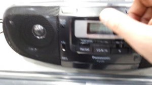 Магнитола Panasonic RX-D55EE-K. Кассетный магнитофон Panasonic.