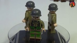 ЛЕГО СОЛДАТЫ ВТОРОЙ МИРОВОЙ - 24 фигурки из 8 стран!