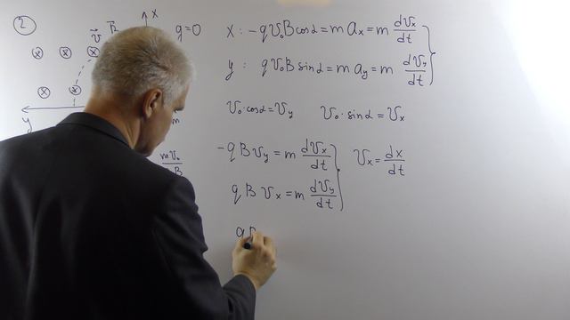 Электричество и магнетизм Лекция 8 часть 5 Примеры задач на заряд в магнитном поле 2 смотреть онлайн