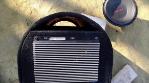 Сабвуфер SUPRA - вид изнутри. Часть2.