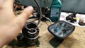 Гидравлический передний тормоз Иж Орион на Иж планета 5. Работает!