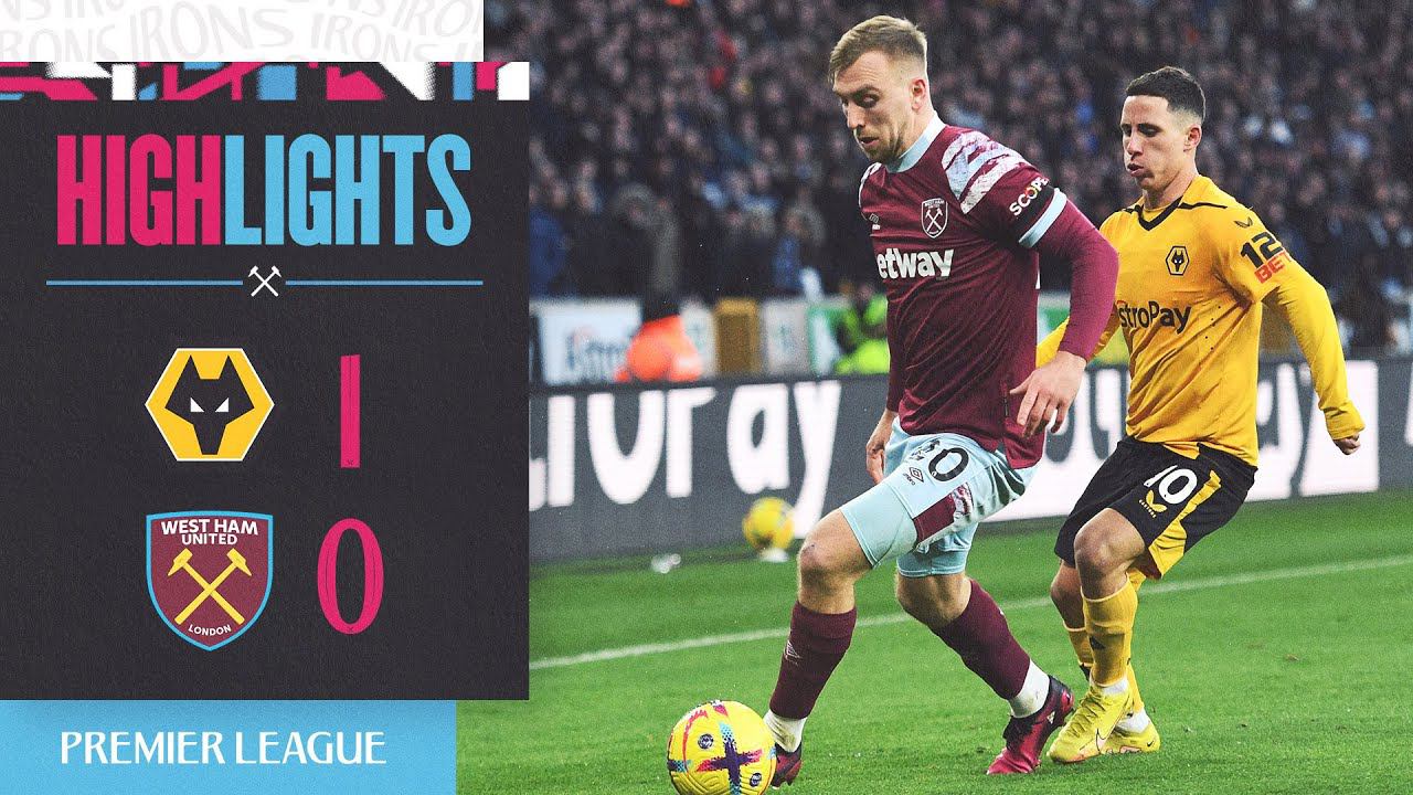 Вулверхэмптон Уондерерс 1:0 Вест Хэм | Основные моменты Премьер-лиги