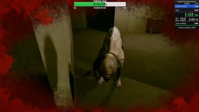 World Record 2:33.75 Any% (Inside the Backrooms) смотреть онлайн