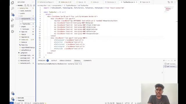 Recreate With Me: Nursery Live Website - React Js & Tailwind CSS