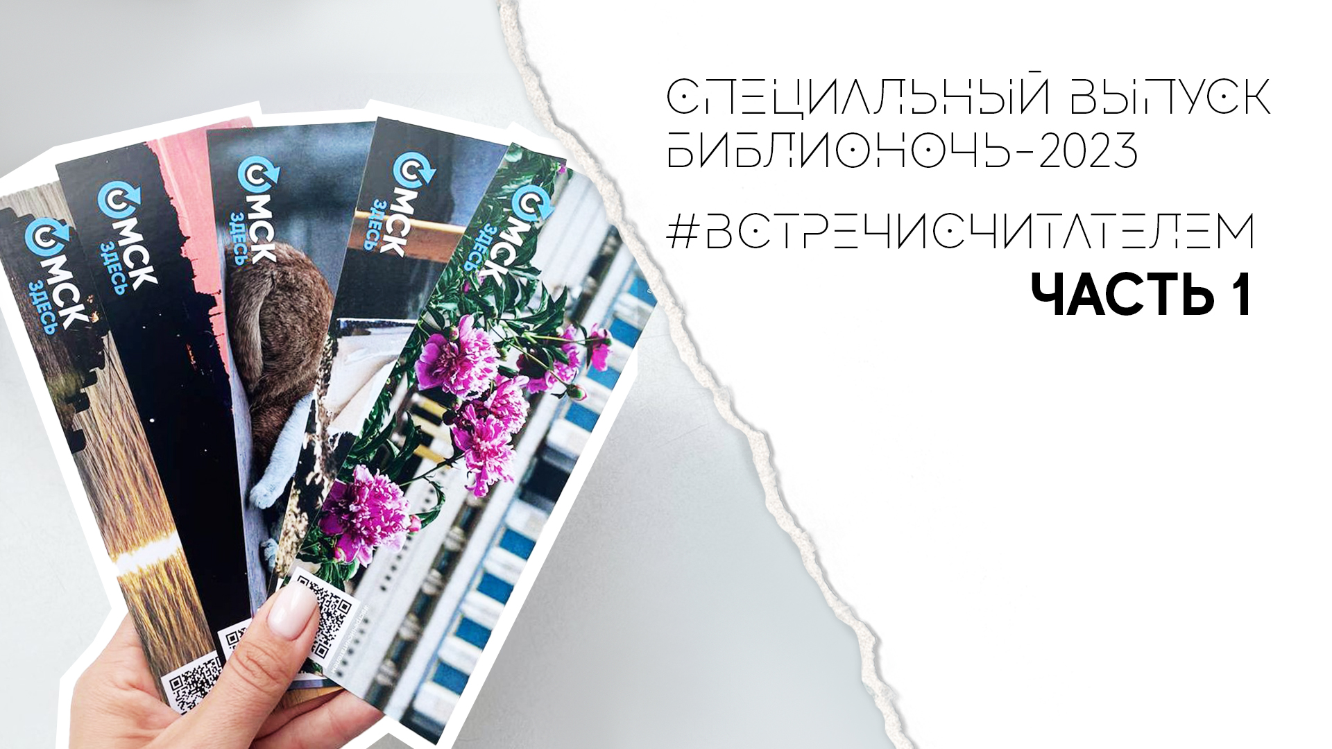 Спецвыпуск «Библионочь-2023». Часть 1 | #встречисчитателем
