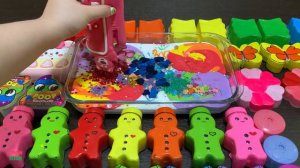 EYE SHADOW AND GLITTER AND CLAY Mixing Random Things Into GLOSSY Slime 5435.mp4