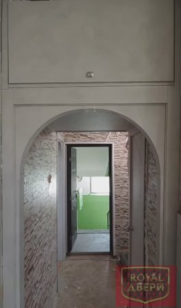 Установили дверь в санузел+антресоль+3 арки в панельном пятиэтажном доме.Роял-двери.