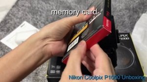 NIKON COOLPIX P1000 UNBOXING