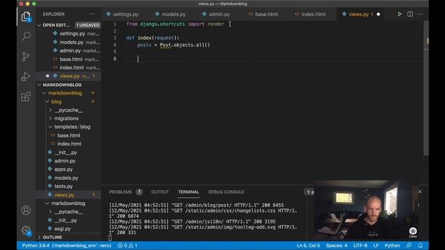 Django Markdown Tutorial - A Simple Blog Example | Django/Python Project