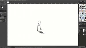Анимация в программе GIMP.