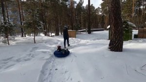 Горный Алтай зимой. Отдыхаем в отеле Чепош-парк.