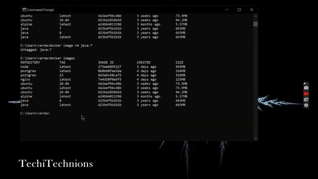 Docker Image commands (inspect,remove and tag) смотреть онлайн