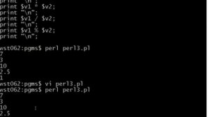 Perl 3 Numeric operations