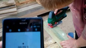 Сравнение электролобзиков BOSCH PST 650 и BOSCH PST 900 PEL. Тест на скорость пропила.