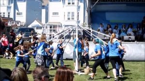Maypole dance - 2016 Ladner Pioneer May Days, Delta, BC, Canada