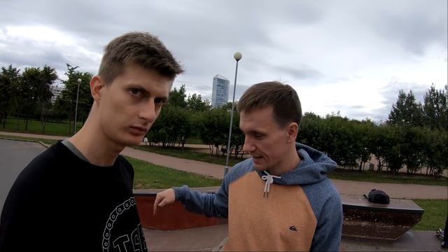 ОБЗОР скейт-парка 300-летия. Anton Stepanov