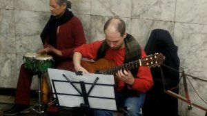 Музыка в метро. Студия гитары А.Торопова
