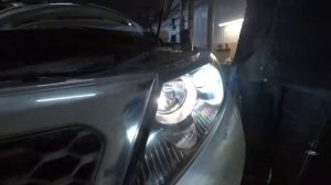 Kia Sorento замена штатных линз
