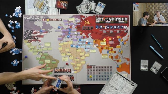 Вечное противостояние. Настольная игра Сумеречная борьба. Играем вдвоём. смотреть онлайн