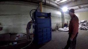 Пресс пакетировочный ПГП-20М. Доставка, монтаж, запуск и прессование.