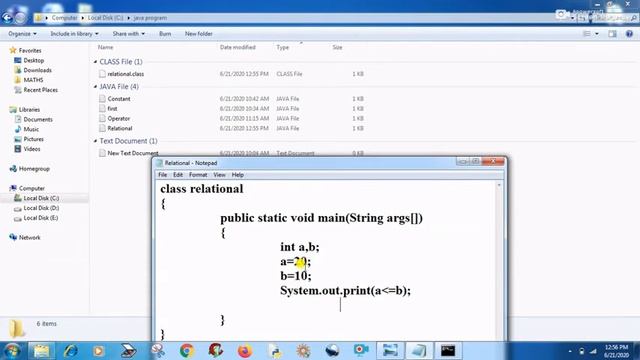 ISC Class 12 :Java Relational and logical operator || Java Operator|| java for beginners