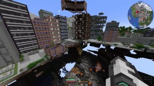 Minecraft 1.18 - Infinity Nuke Explosion (All the mods 7 0.4.21) Industrial Foregoing Mod