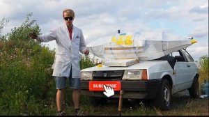 ?️ Лодка из стрейч пленки своими руками ?  / DIY boat from trash