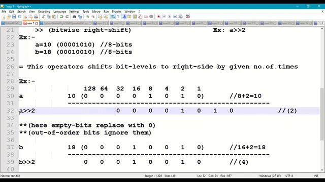 Python Operators || Python Bitwise Operators || Python Bitwise Right-Shift Operator || #40 смотреть онлайн