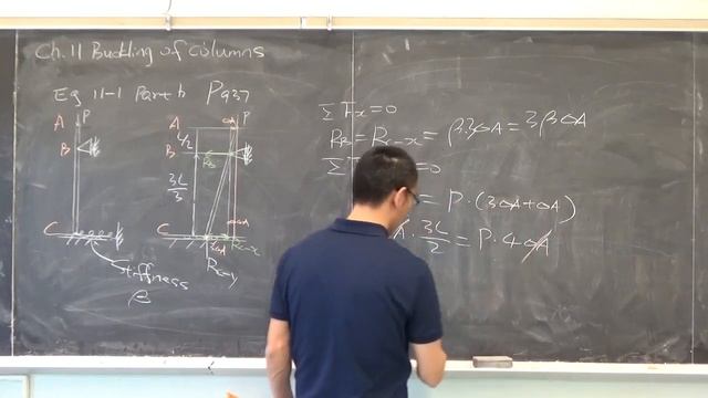 Ch 11 Buckling of Columns 11.1-11.3 Intro, Buckling and Stability, Column with Pin Support смотреть онлайн