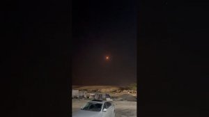 Появились кадры ракетного удара по авиабазе Израиля в пустыне Негев